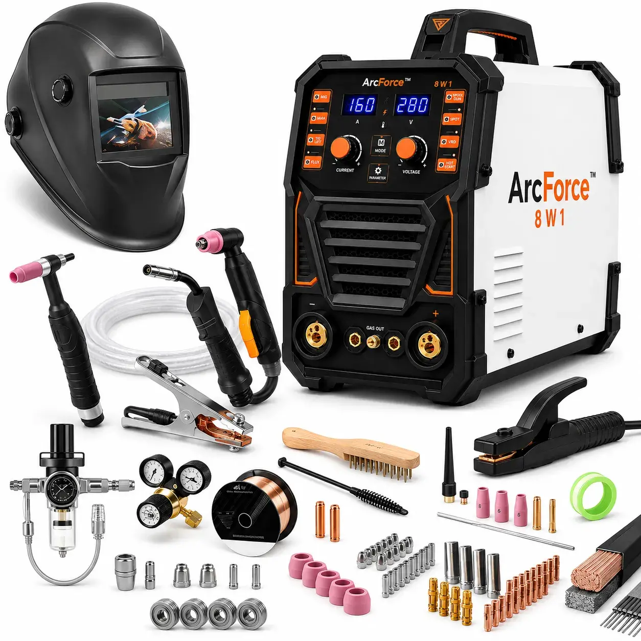 ArcForce aparat de sudură profesional 8 în 1
