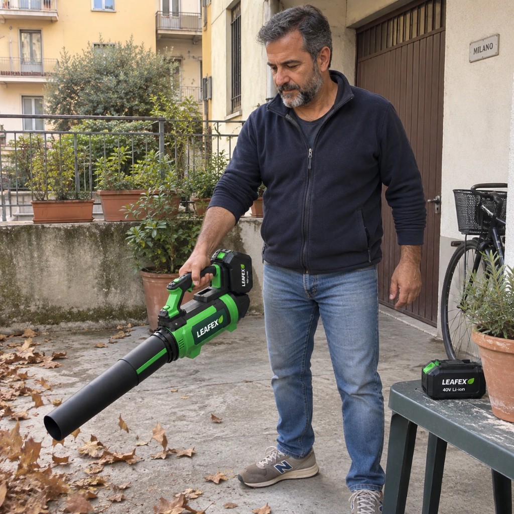 LEAFEX su terrazzo
