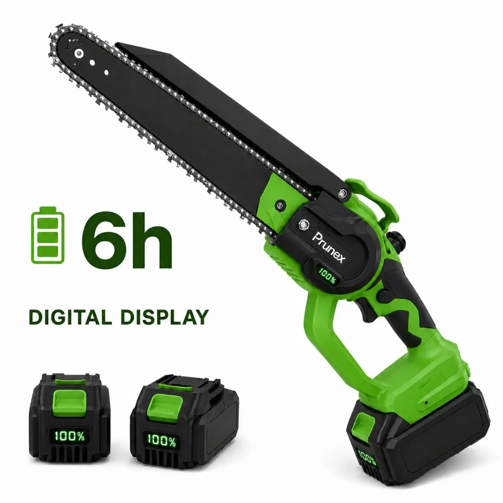 Prunex™ due batterie e display digitale