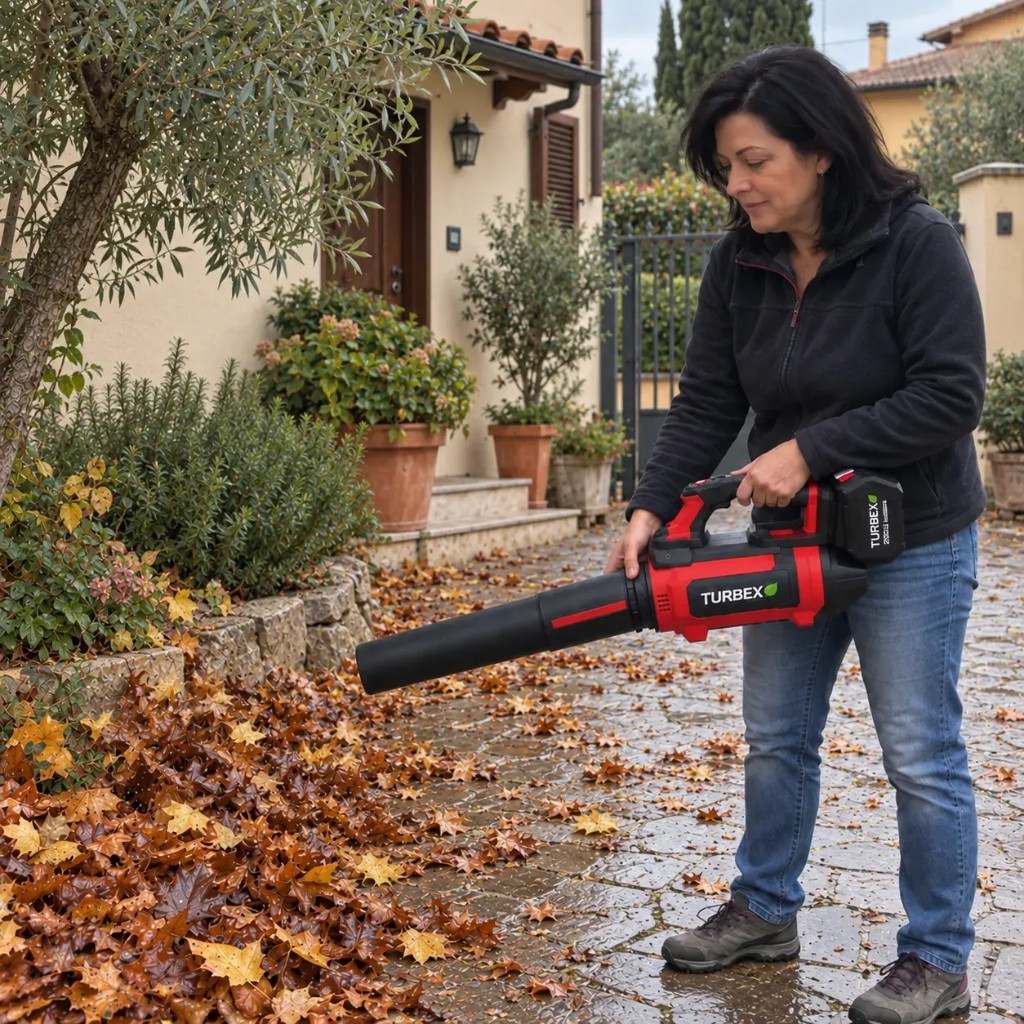 Turbex — Victor L. dopo aver pulito un viale lungo